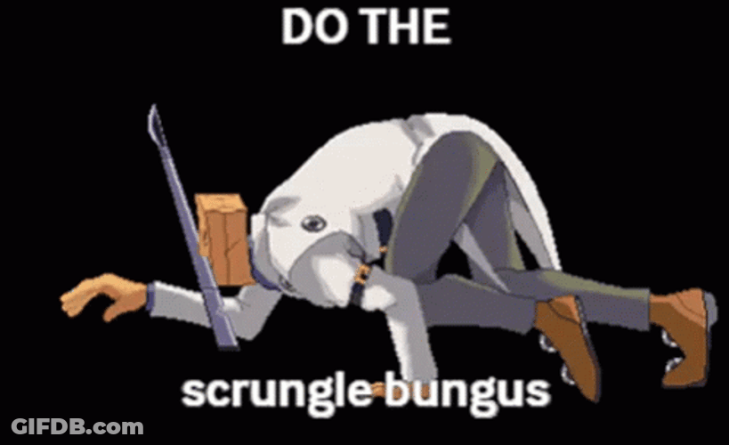 Guilty Gear Do The Scrungle Bungus GIF