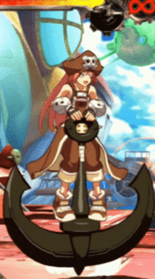 Guilty Gear May Anchor Hop GIF