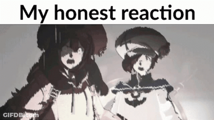 Guilty Gear My Honest Reaction Shocked GIF