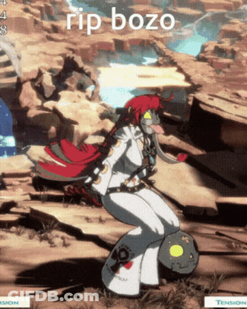 Guilty Gear RIP Bozo Jack O GIF