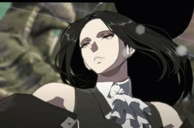 Guilty Gear Testament Hat Tilt GIF