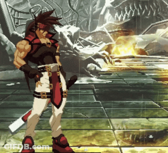 Guilty Gear You're Going Down Sol GIF