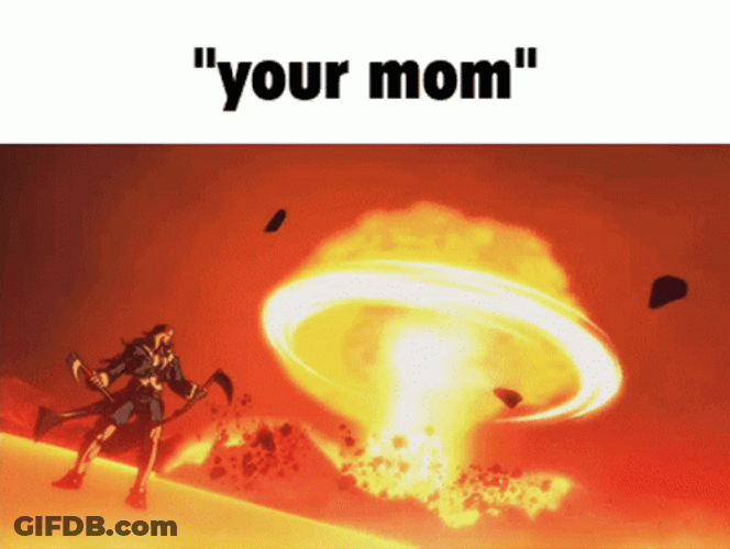 Guilty Gear Your Mom Joke Boom GIF