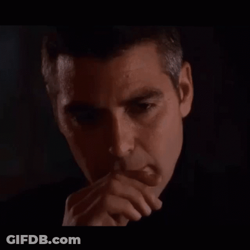 Guilty George Clooney GIF