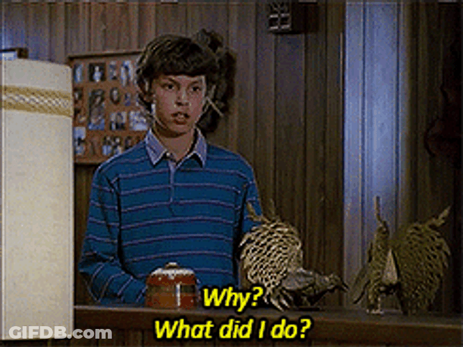 Guilty Sam Weir What Did I Do GIF