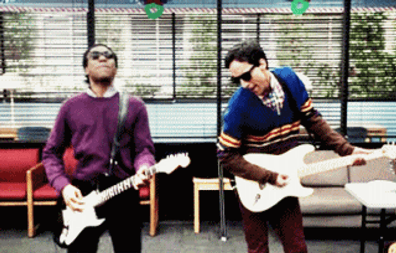 Guitar Playing & Jamming GIF