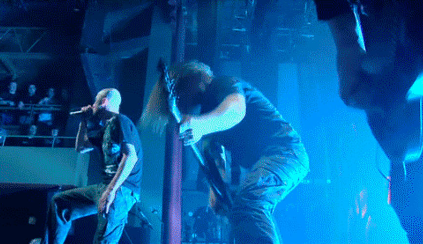 Guitarist Men Headbanging GIF