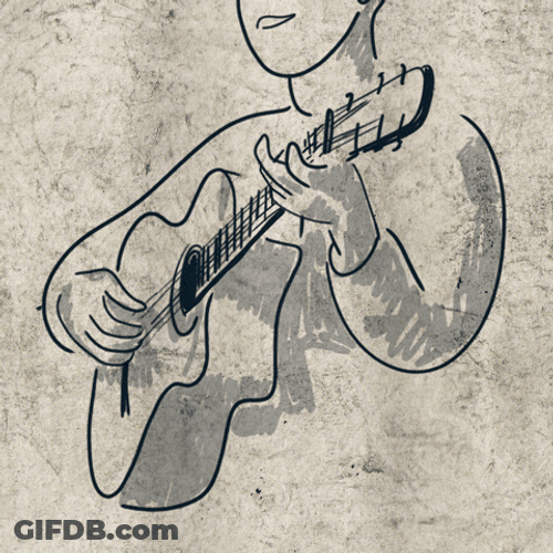 Guitarist Sketch Tuesday GIF