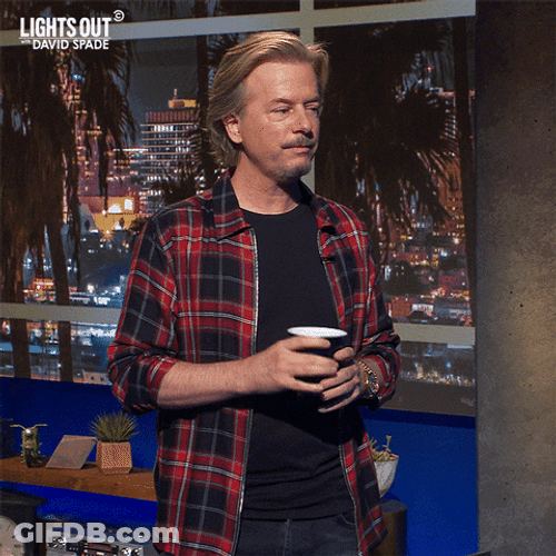 Gulp Gulp Gulp David Spade Drinking Meme GIF