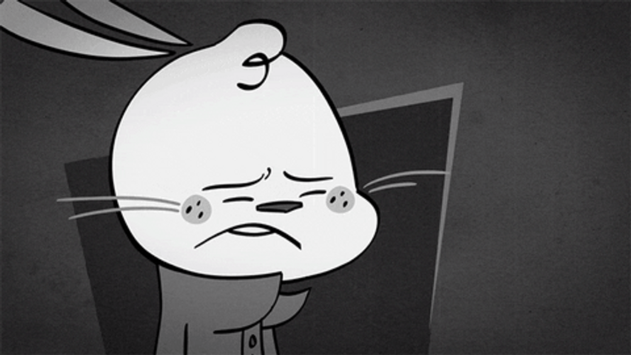 Gulp Gulp Gulp Moving Bunny Sketch Meme GIF