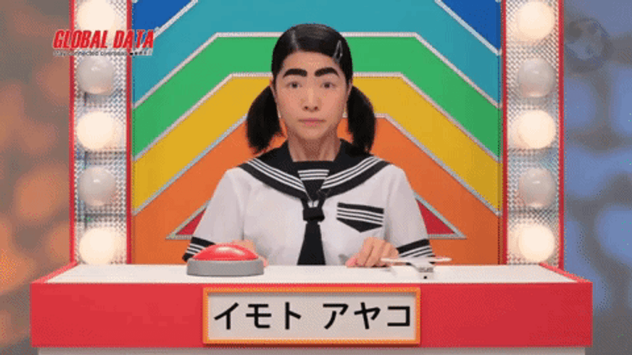Gulp Gulp Gulp Nervous Japanese Girl Meme GIF