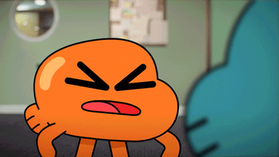 Gumball And Darwin Amazed Expressions GIF