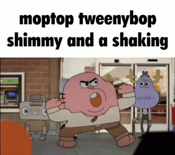 Gumball Crazy Richard Watterson Dancing GIF