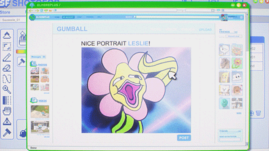 Gumball LOL Website GIF