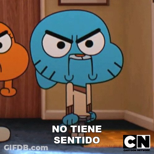 Gumball Says No Tiene Sentido GIF