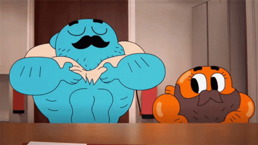 Gumball Watterson Big Abs GIF
