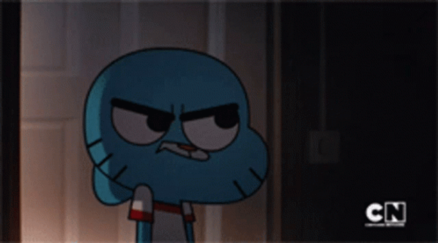 Gumball Watterson Turning On Light GIF