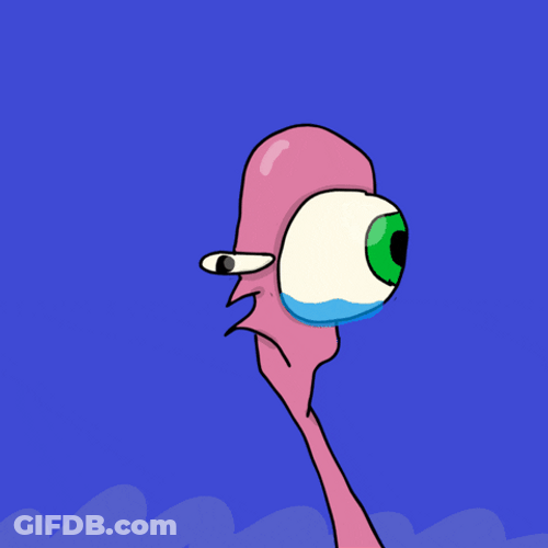 Gumby Cartoon Having Headache And Screaming GIF