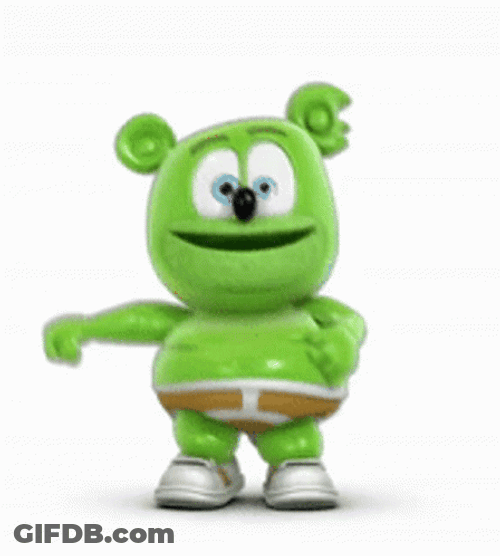 Gummy Bear Cute Dance GIF