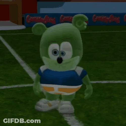 Gummy Bear Go For The Goal GIF