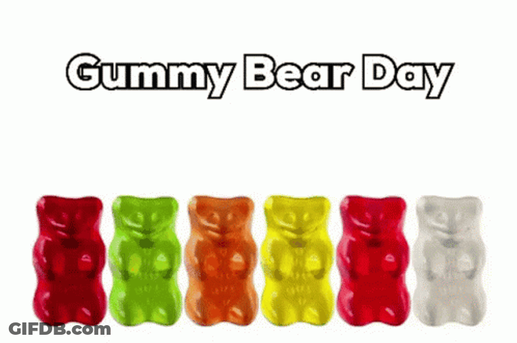 Gummy Bear Variety Of Flavor GIF