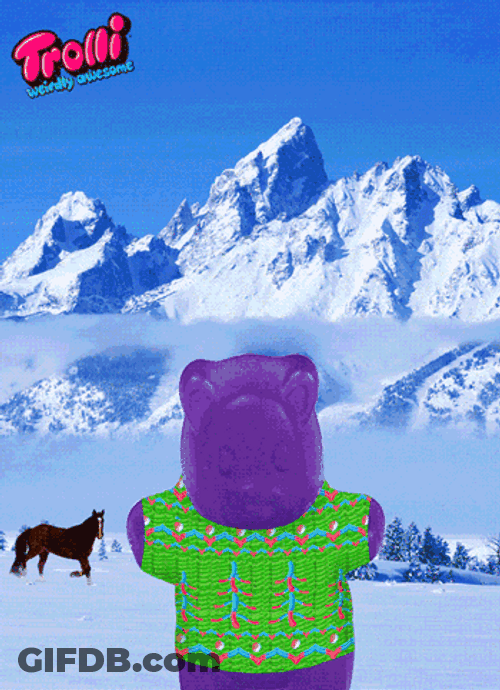Gummy Bears In Ugly Sweater GIF