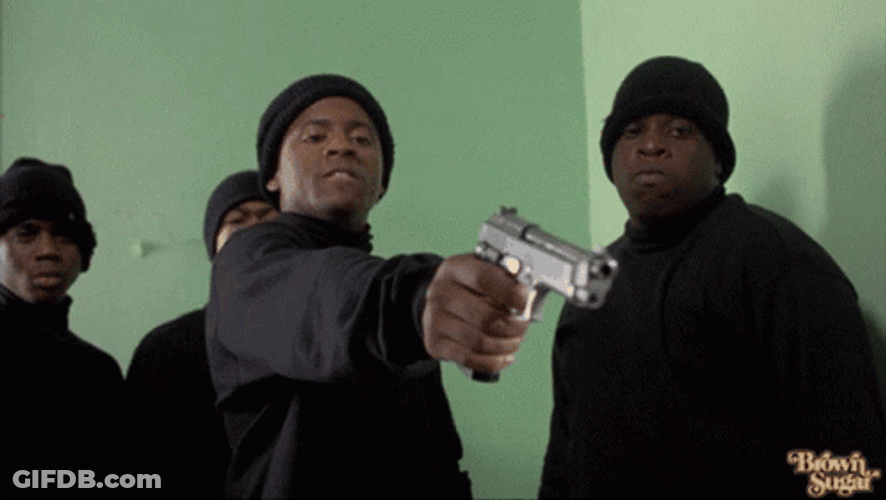 Gun Shooting Akon Notorious Big GIF