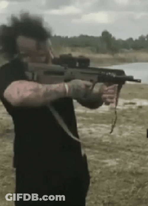 Gun Shooting Crazy Sniper GIF