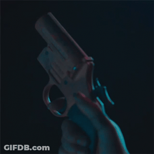 Gun Shooting Firework Lights GIF