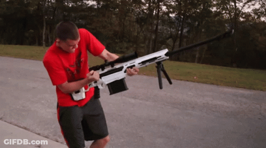 Gun Shooting Kendall Gray Reload GIF