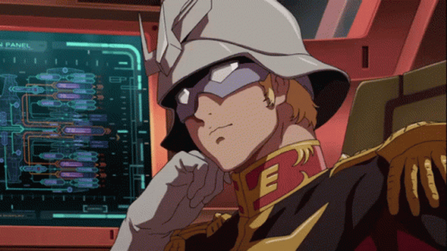 Gundam Char Aznable Casval Rem Deiku GIF