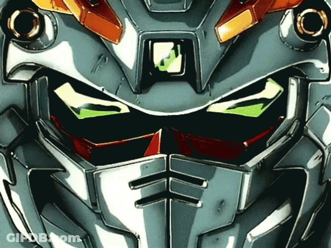 Gundam Char Aznable Shining Eyes GIF