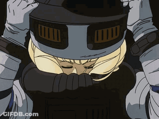 Gundam Dianna Soreil Long Hair GIF