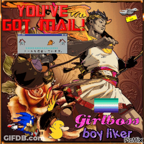 Gunman You Ve Got Mail Girlboss Boy Liker GIF