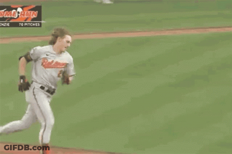 Gunnar Henderson Running In Field GIF