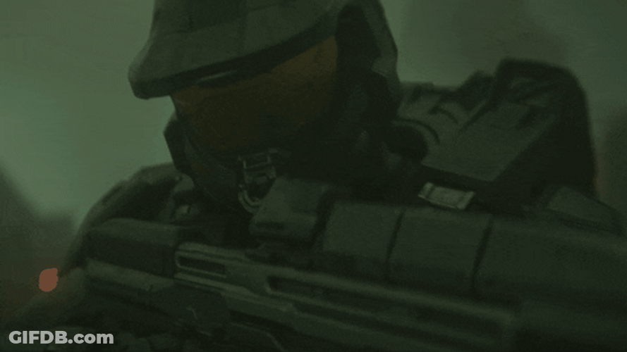 Gunner From Halo TV Series GIF