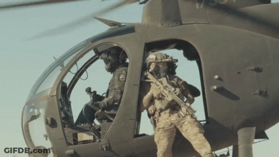 Gunner In An Airplane GIF
