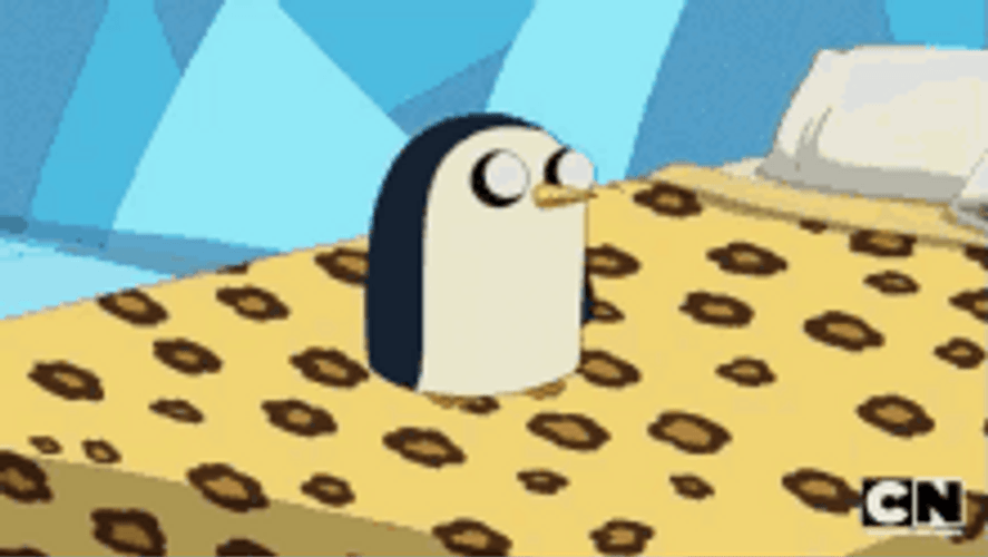 Gunter Penguin Adventure Time GIF