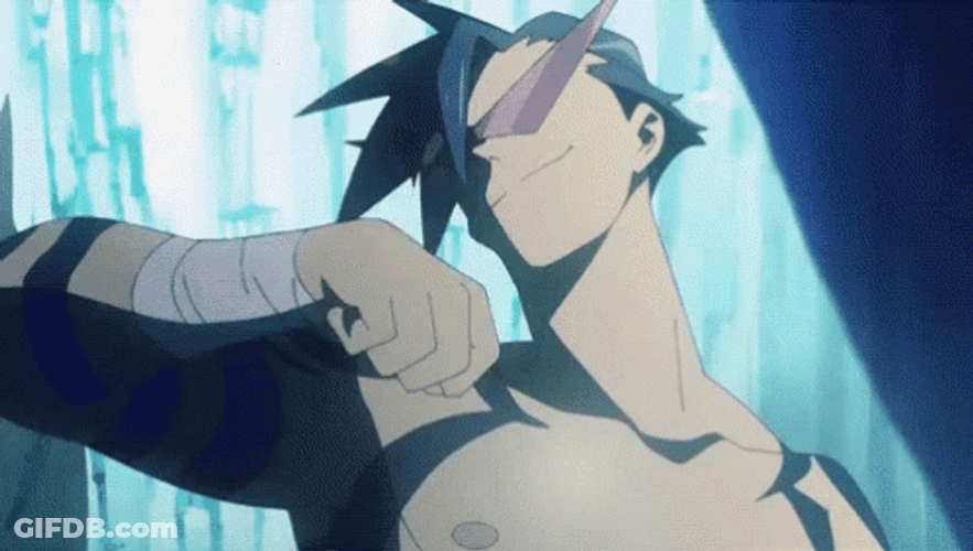 Gurren Lagann Hero Kamina Anime GIF
