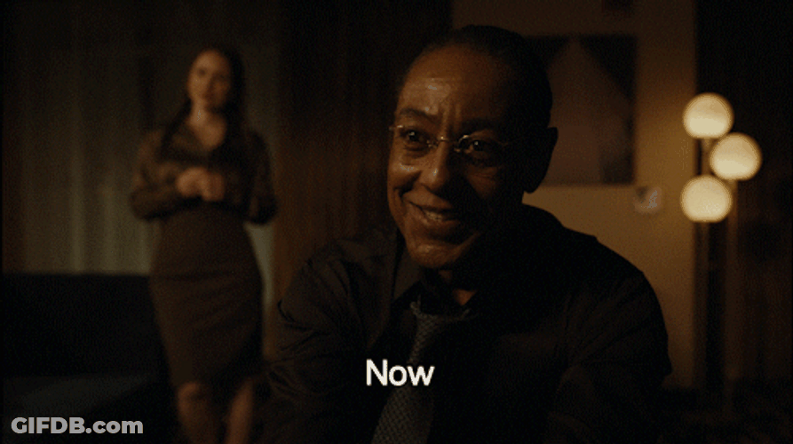 Gustavo Fring Now You Eat GIF