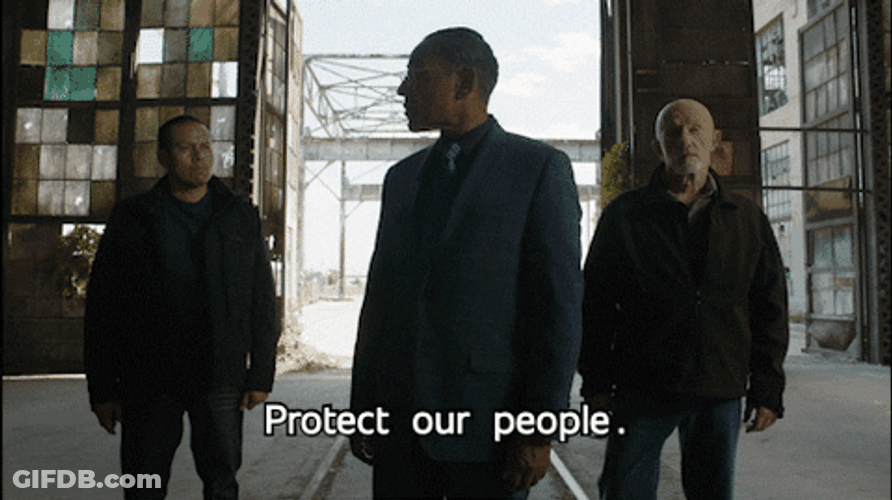 Gustavo Fring Protect Our People GIF