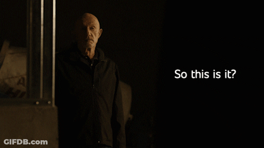 Gustavo Fring Talking To Mike Ehrmantraut GIF