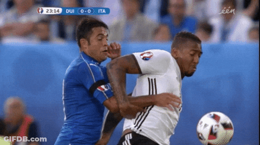 Guy Accidentally Hit Peoples Using Elbow GIF