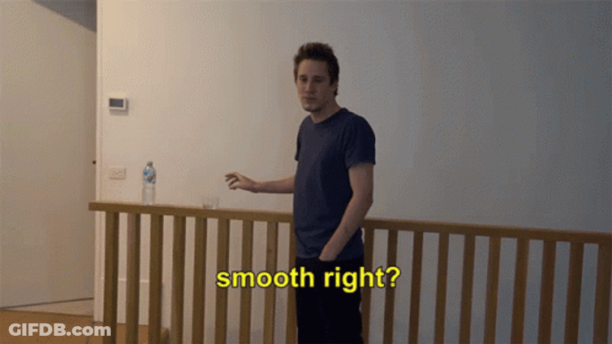 Guy Approving Asking Smooth Right GIF