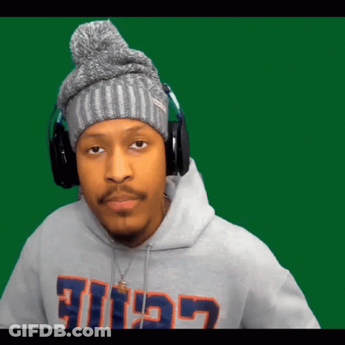 Guy Bonnet Headphones Surprise Surprise Meme GIF