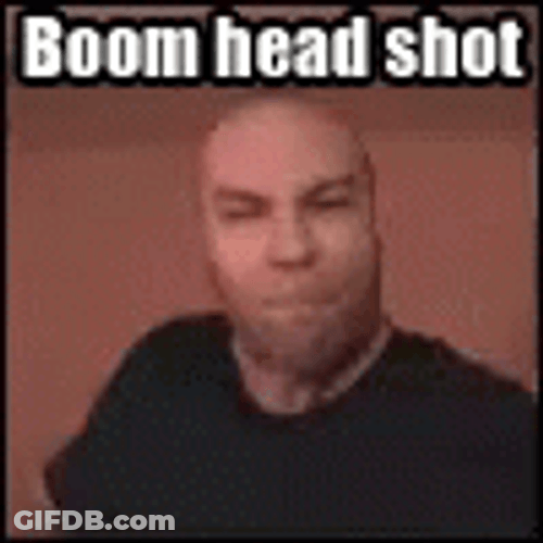 Guy Boom Headshot GIF
