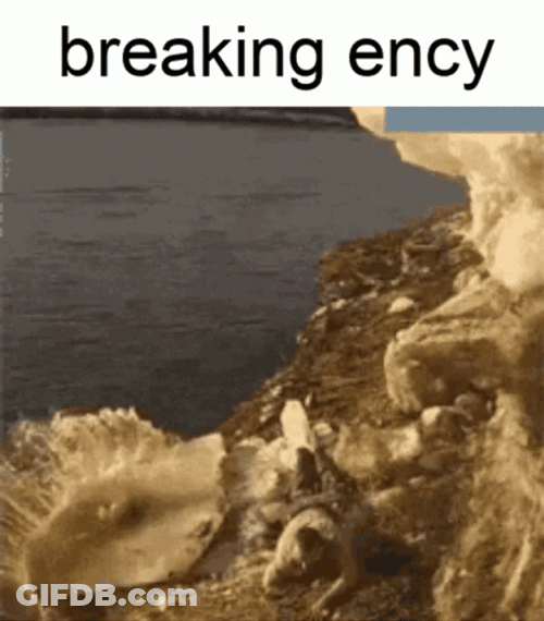 Guy Breakin The Ice GIF