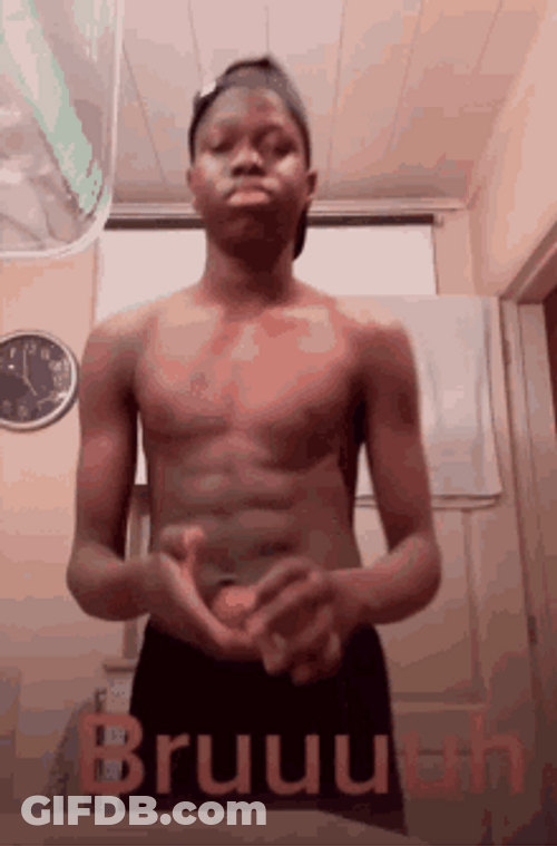 Guy Breaking Egg With His Butt GIF