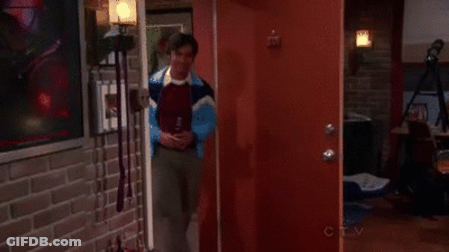 Guy Closing The Door It's Done GIF