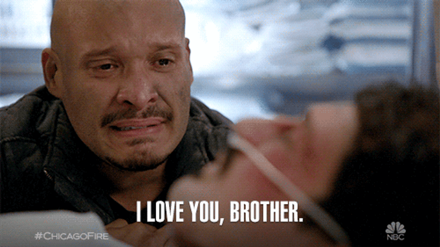 Guy Crying Love You Man GIF
